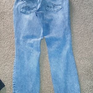 Silver Jeans Light Blue Straight Leg Women's Jeans